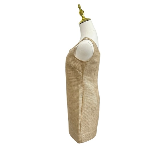Antonio Melani X The Style Bungalow Manana Mini Raffia Dress NWT Natural $199 - Picture 5 of 16